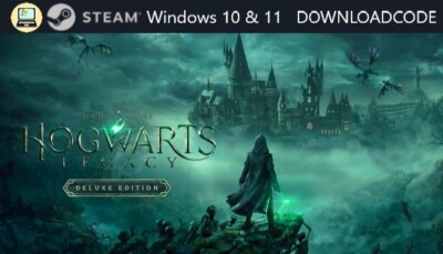NEU PC Computer Spiel Hogwarts Legacy Deluxe Edi. für Windows 10 11 STEAM Code