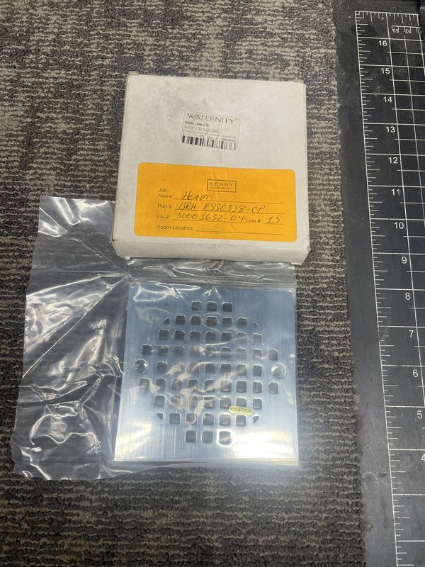 NOS Waternity 4 1/4” Strainer Part  No. RSSC338-CP