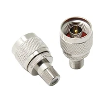 F Type Female Jack to N Male Plug RF WiFi Antenna Coax Coaxial Adapter Connector