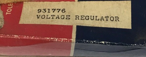 Vintage Kaiser Jeep Prestolite VBY-C20IC Voltage Regulator P/N 931776 N.O.S - Picture 5 of 5