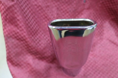 69 1969 CHEVELLE SS 396 GM PRODUCTION CORRECT ROLLED EDGE EXHAUST TIP - Picture 4 of 11