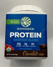 Sunwarrior Vegan Protein Powder with BCAA Organic Hemp Seed Protein, 375g