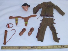 IDEAL CAPTAIN ACTION TONTO ORIGINAL OUTFIT FOR DOLL ACTION FIGURE 1960s