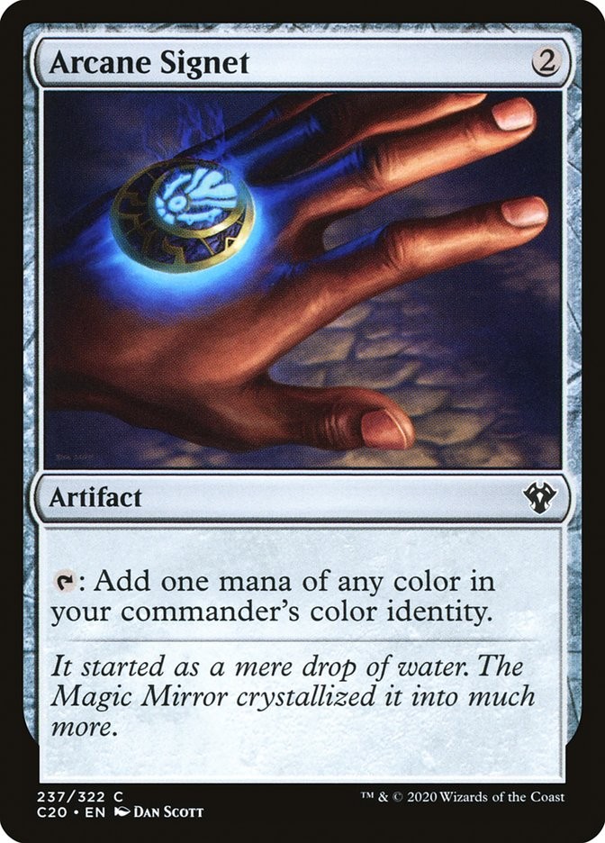 Arcane Signet 237 NM Commander 2020 MTG