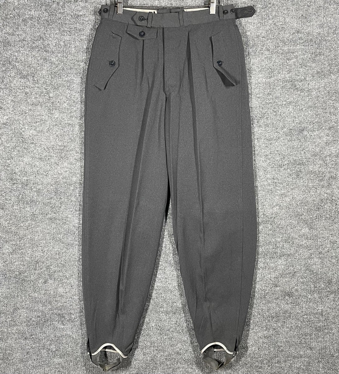 VINTAGE West Germany Military Army Wool Trousers Pants 32x31 M43