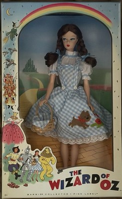 Barbie Mattel The Wizard of Oz Dorothy Doll 2010 Barbie Collector Pink Label