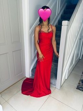 Rosie’s Closet Red Formal Dress Size 8