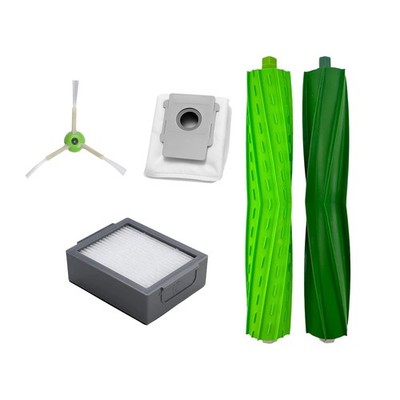 Refill Kit for iRobot Roomba j5+ j6 j7+ Roller Side Brush Filter Zipper Dust Bag