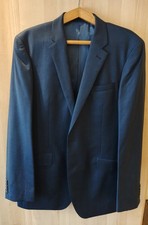 T M Lewin Navy Suit - Jacket Size 42L (slim fit) and Trousers Size 34R. 