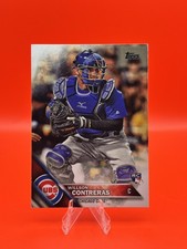 2016 Topps Update Willson Contreras RC Rookie #US266 Card. rookie card picture