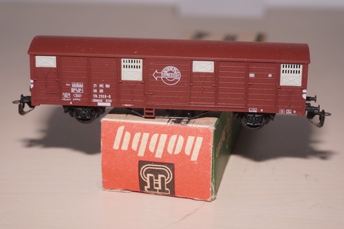 H2/19] BTTB Spur TT 04154 ged. Güterwagen Bauart Gbqrss „Expressgut“ DR OVP | Zustand: Gebraucht