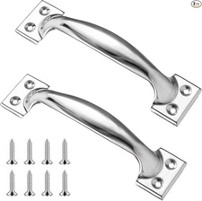 5.9" Garage Door Handle Gate Handle Door, Stainless Steel Handle Gate Screen