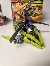 Lego NINJAGO LOT OF 2 9441 Kai&rsquo;s Blade Cycle & 9443 Rattlecopter (read DESC.)