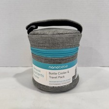 Nanobebe Bottle Cooler  Travel Pack, Ice Pack Included-NEW