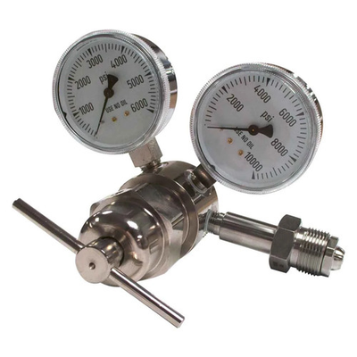 #ad #ad Miller 826 8128 Silverline High Pressure Analytical Brass Single Stage Regulator $1499.59
