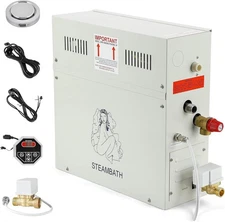 CGOLDENWALL 10.5KW Luxury Steam Generator Shower System Kit, 220-240V