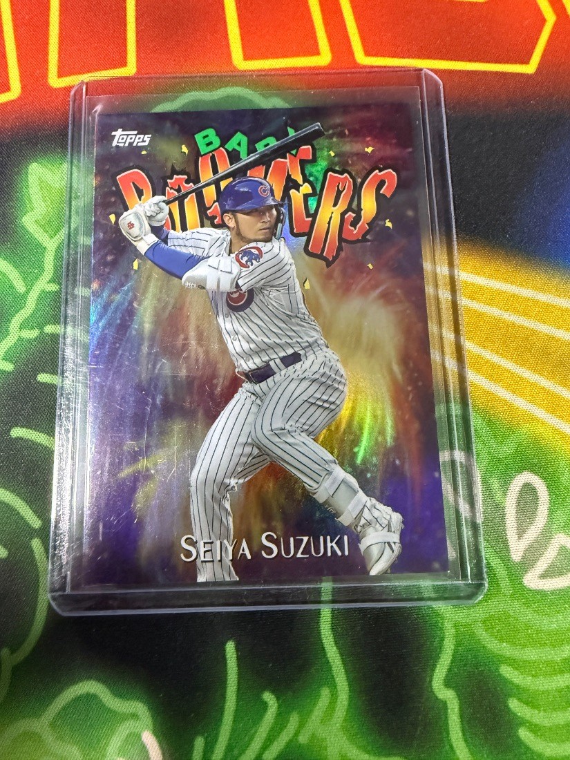 2022 Topps Barry Bonds Home Run King / Bash Brothers Insert Seiya Suzuki #98BB-2