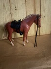 Vintage 1968 Marx Toy Johnny West Pancho Pony Full Set Black Tack