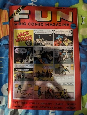 New Fun The Big Comics Magazine First DC comic 1 Facsimile Cvr B Foil