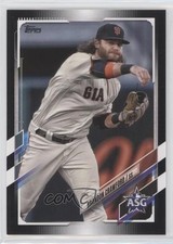 2021 Topps Update 2021 MLB All-Stars Black 68/299 Brandon Crawford #ASG-24 0bc1