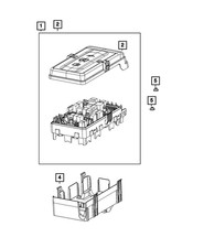 Genuine Mopar Pre Fuse Block Power Distribution Center 68648510AA