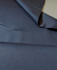 Baumwollstoff mit Elastan, dunkelblau, Modestoff, dunkelblau, Oekotex, Meterware