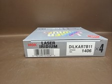 New 4 Pack Genuine Authentic Ngk 1406 Laser Iridium Spark Plugs Dilkar7b11
