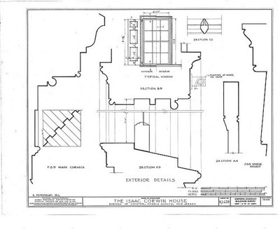 Issac Corwin House,Chester,Morris County,NJ,New Jersey,HABS,Building Survey,16