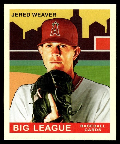 2007 Upper Deck Goudey Mini Red Backs Jered Weaver #106 - Picture 1 of 2