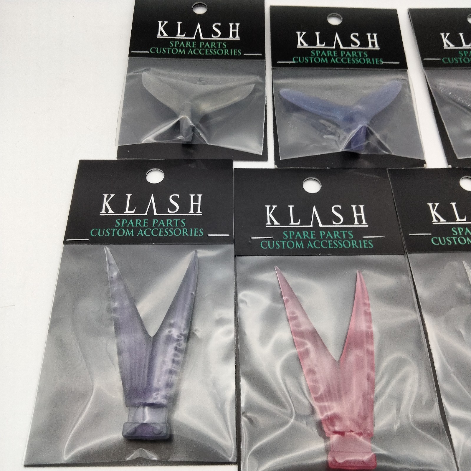 7 Lot DRT KLASH 9 Spare tail Custom Accessories JDM Japan fishing lure swimbait - Image 2
