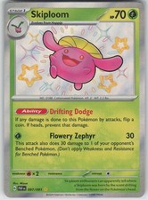 Skiploom 097/091 Shiny Rare Paldean Fates Pokemon Holo Near Mint