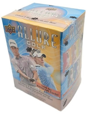 2026 Upper Deck Allure Golf Trading Cards Factory Sealed 4 Pack Blaster Box