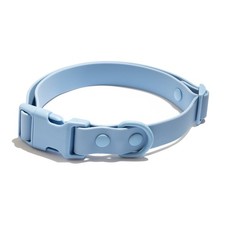 Waterproof and stain-resistant dog collar, blue, small