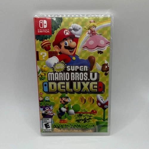 New Super Mario Bros. U Deluxe - Nintendo Switch Brand New Sealed