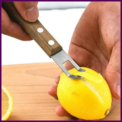 1PC Lemon Peeler Corrosion-resistant Fruit Peeler Eco-friendly Rust-proof
