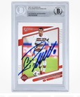 CRISTIANO RONALDO 2021 DONRUSS AUTOGRAPH CARD, BECKETT BAS A