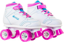 Chicago Girls Sidewalk Roller Skate - White Youth Quad Skates - Size J12