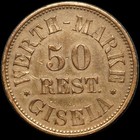 WERTMARKE: RESTAURATION / CAFÉ GISELA - GRÜNDUNGSORT des FC BAYERN MÜNCHEN.