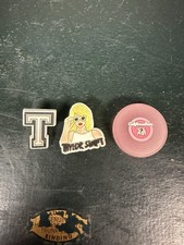 Taylor Swift Swiftie compatible with Jibbitz for Croc Charm 3 Pieces