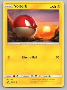 Voltorb 30/73 Shining Legends Common