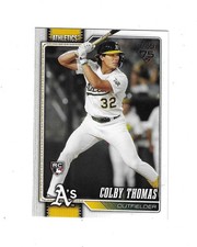 2026 Topps Series 1 Colby Thomas Rookie Card #213
