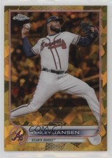 2022 Topps Chrome Update Sapphire Gold 46/50 Kenley Jansen #US311 16mf