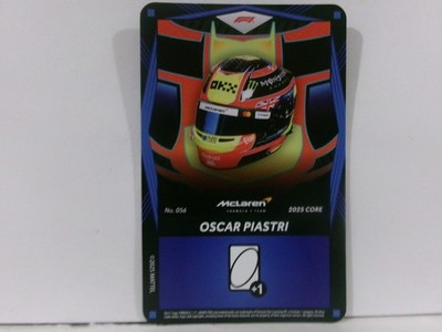 2025 UNO Elite Core F1 Formula 1 BLUE HELMET #056 OSCAR PIASTRI