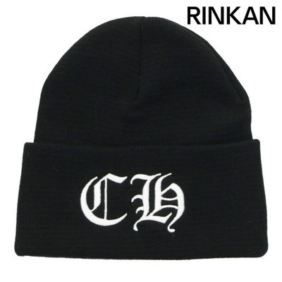 結婚祝い ONE Men's Hat Knit Beanie Stitching Logo CH CAP WATCH WOOL Hearts Chrome Used eBay | 7c 帽子