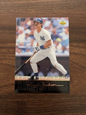 1993 Upper Deck - Clutch Performers Don Mattingly #R14 NM