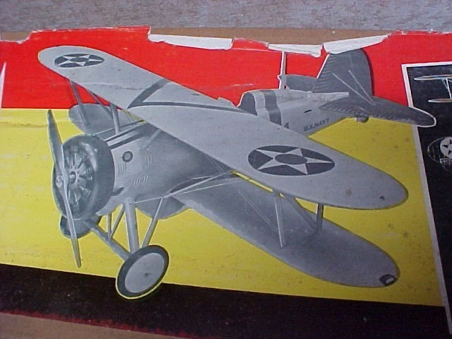 Boeing F4B-4 30" SCALEMASTER MODELS Balsa Wood Control Line Model Kit from 1953 - Image 2 of 4