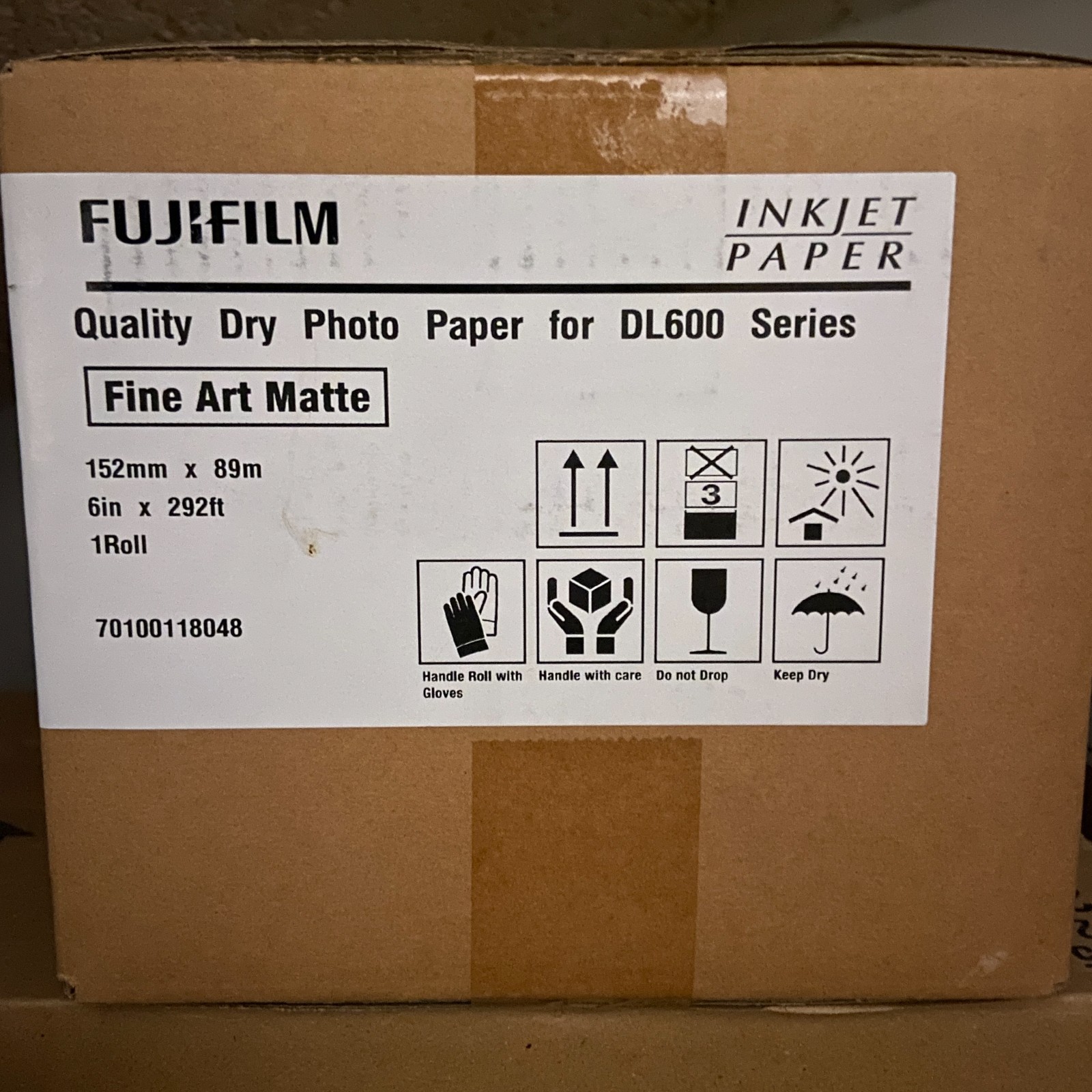 Axe et papier Fujifilm DL600 pour résoudre les problèmes d'alignement de minilab