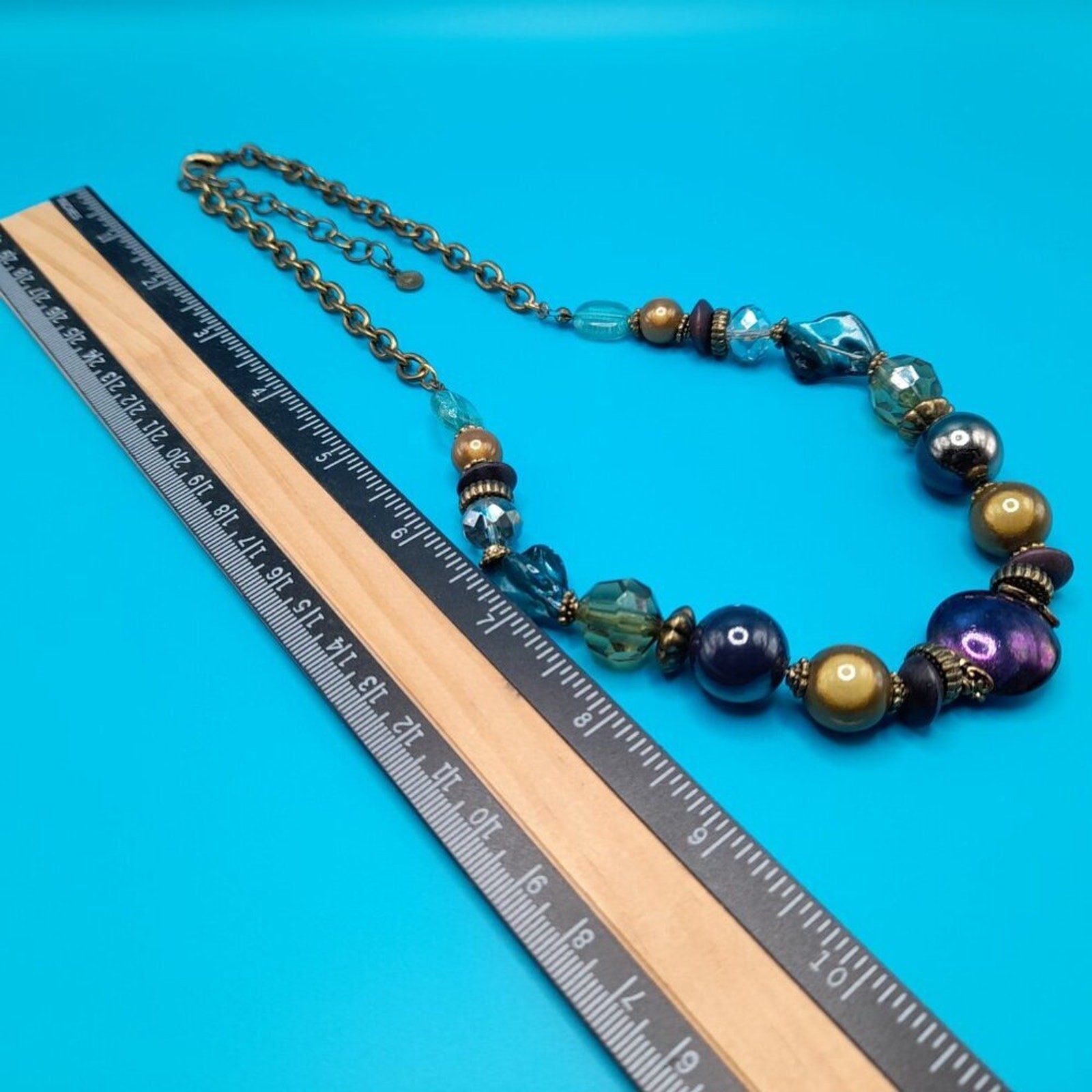 Ruby Road Multi-colored Bead Necklace, Single Str… - image 10