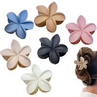 6 StüCk Blumen-Haarklammern, Rutschfest, Matt, Haarspangen FüR Damen, Styling-Ac