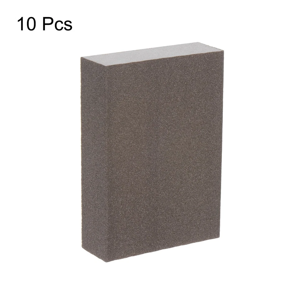 10pcs Superfine Sanding Sponge Blocks 800-1000 Grit Sanding Block, 100x70x25mm Foto 4 de 4